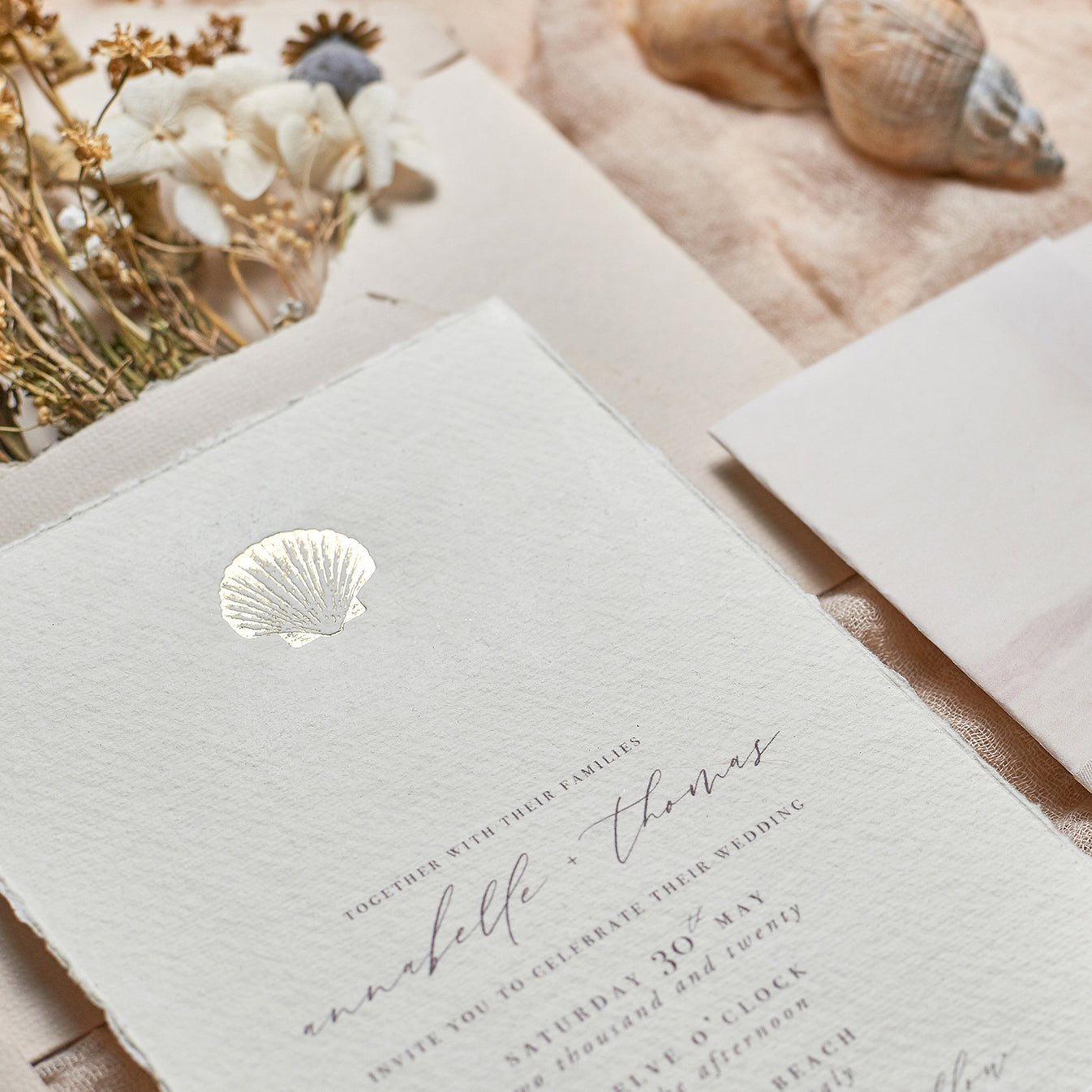 Shell For Invitation Shell Invitation – Paige & Co