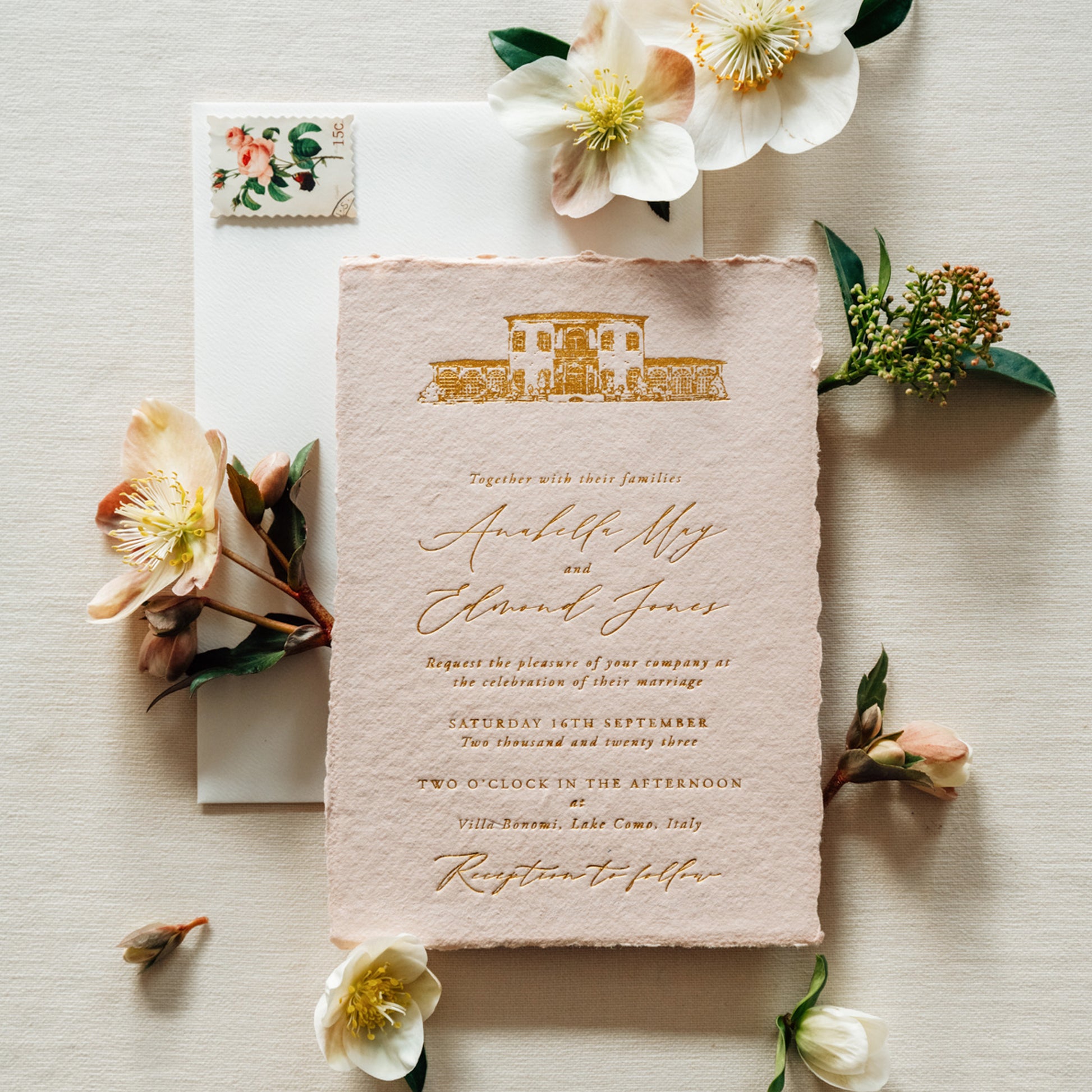 wedding venue invite