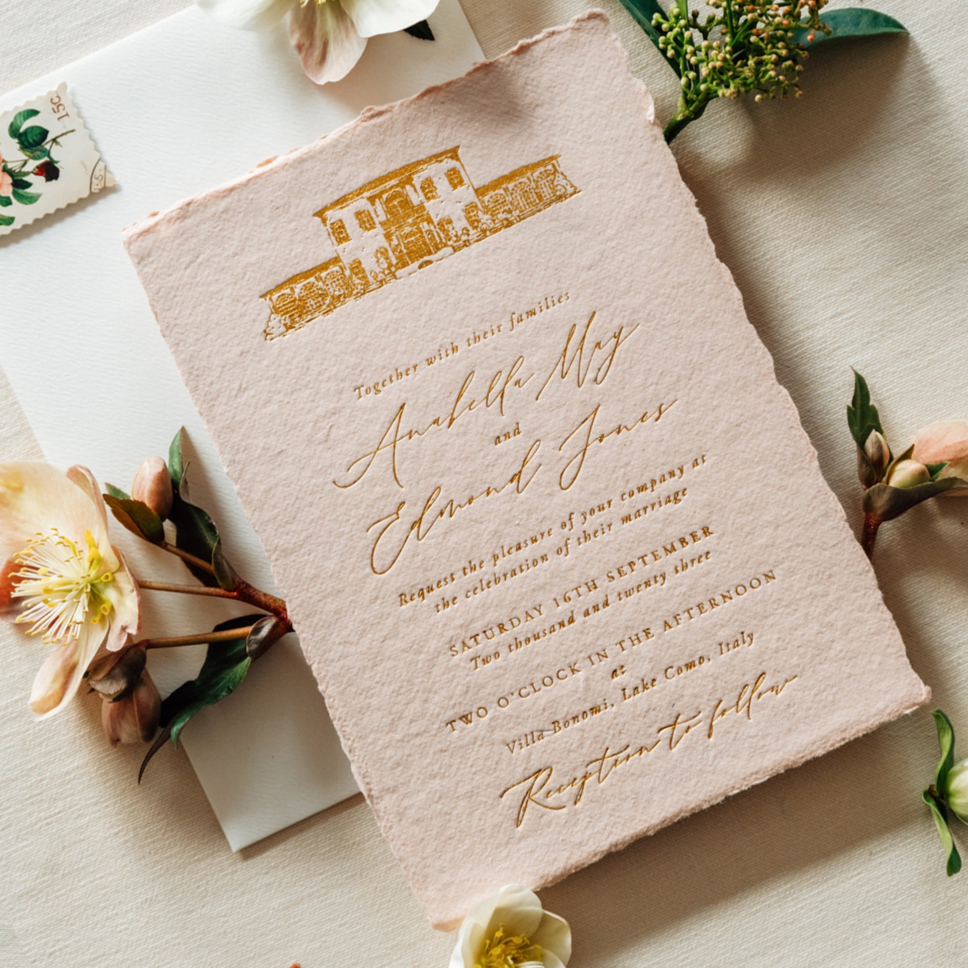 wedding venue invite